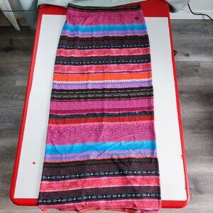 Element maxi skirt women's size L multi-colour pattern
